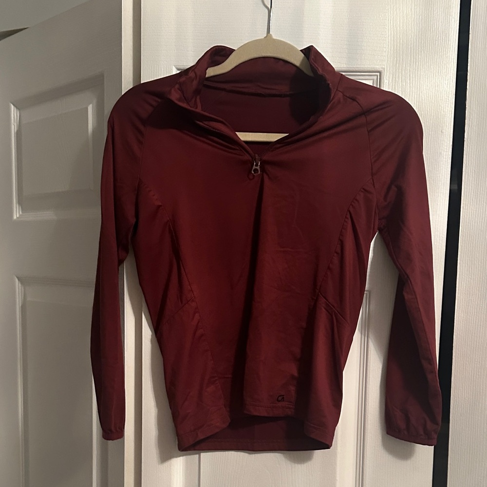 GAP KIDS Burgundy Long Sleeve Top